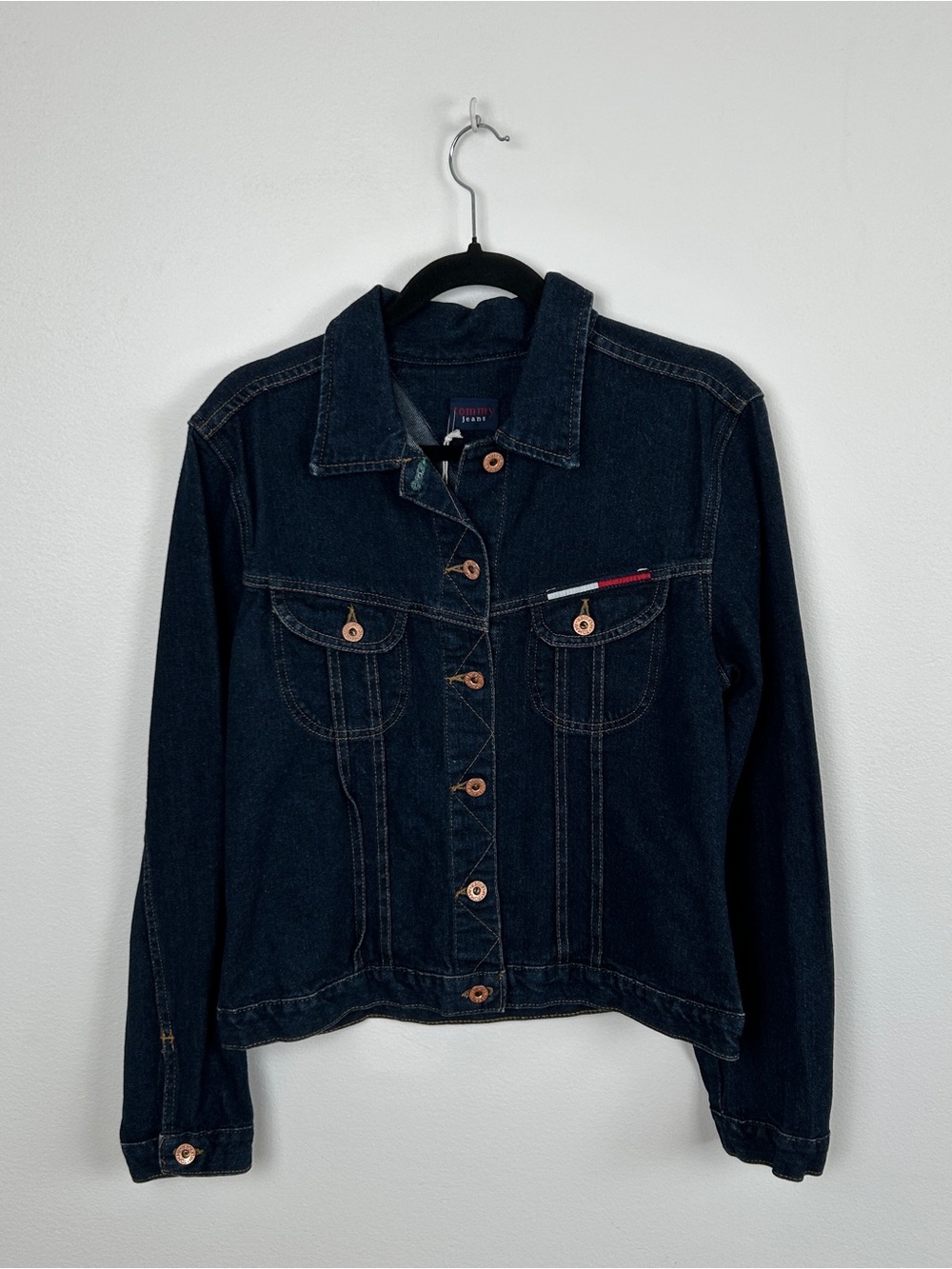 1990s Tommy Hilfiger Womens Nicki Denim Jacket